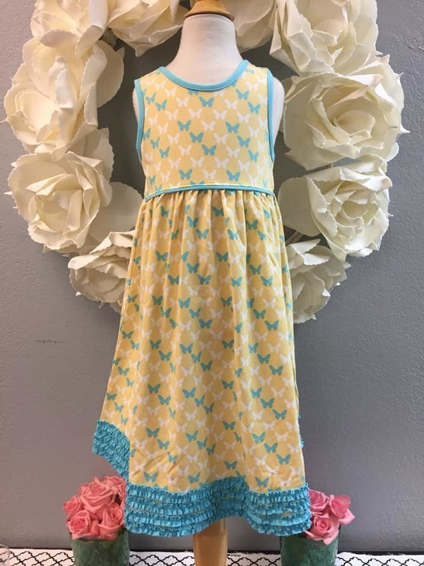 Ishtex Butterfly Empire Dress