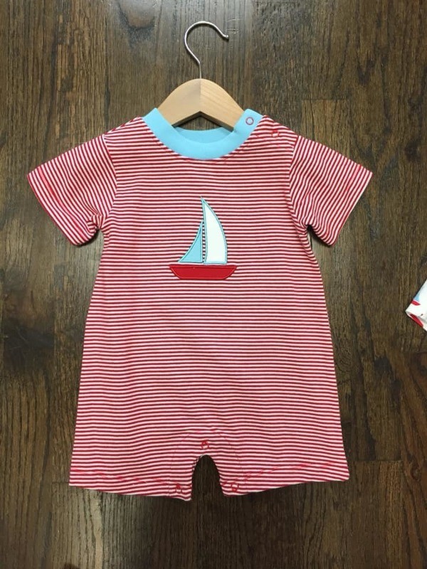 Ishtex Sailboat Boys Romper
