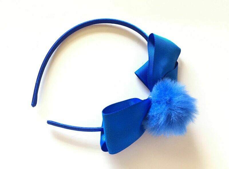 Cobalt Blue Girl Headband