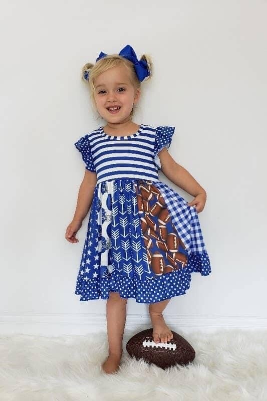 Football Dress Blue