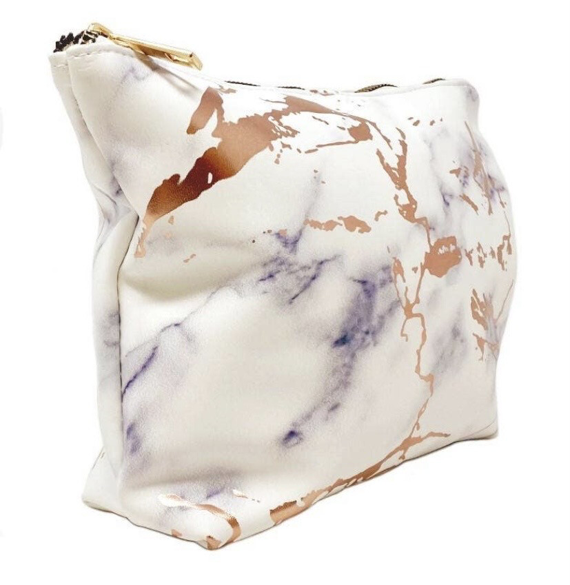 Marble Cosmetic Bag