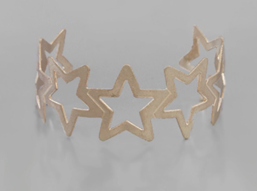 Gold Star Cuff