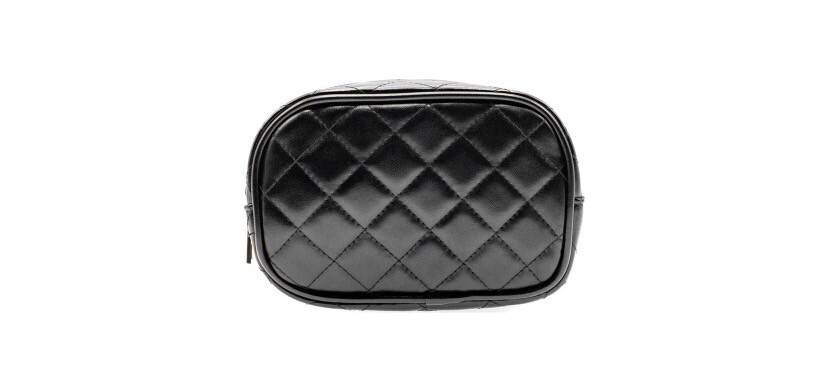 Small Black Cosmetic Bag