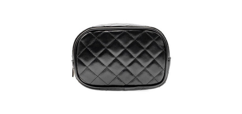 Small Black Cosmetic Bag