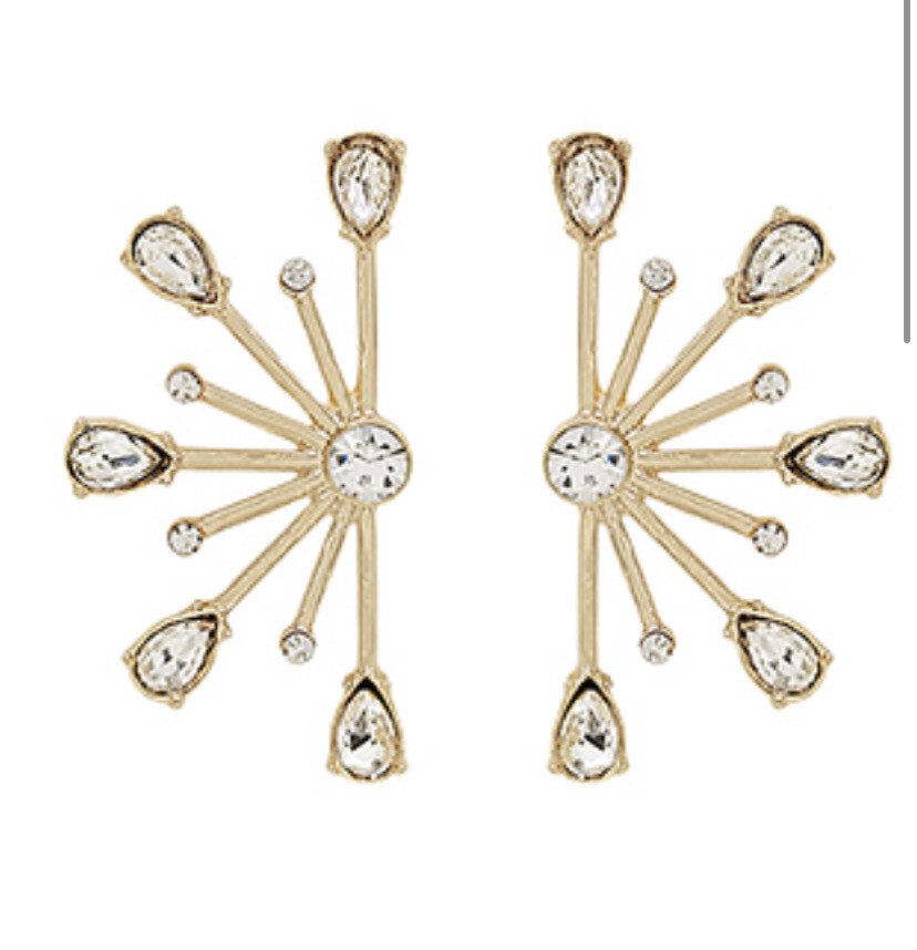 Gold Sparkle Earrings