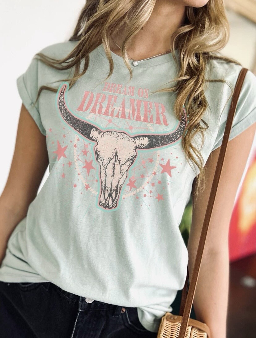 Dream On Dreamer Muscle Tee