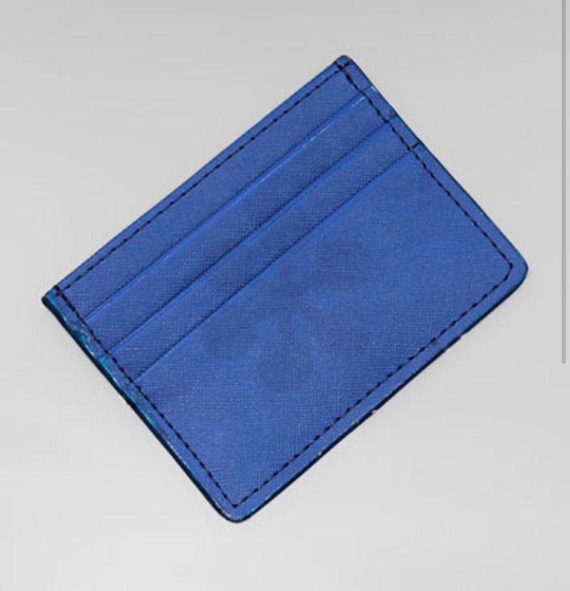 Blue Card Holder