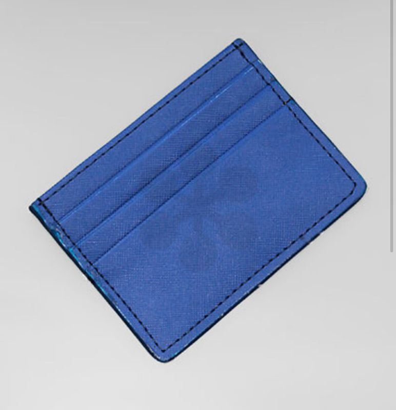 Blue Card Holder