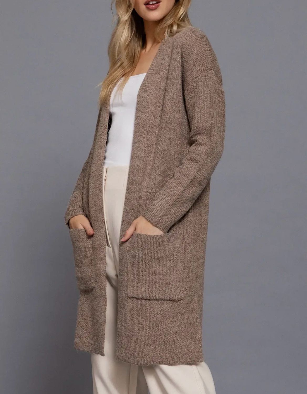 Open Sweater Cardigan