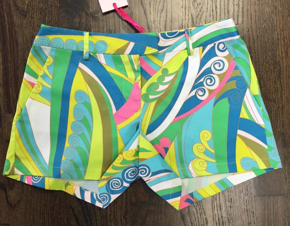 Julie Brown Paisley Shorts