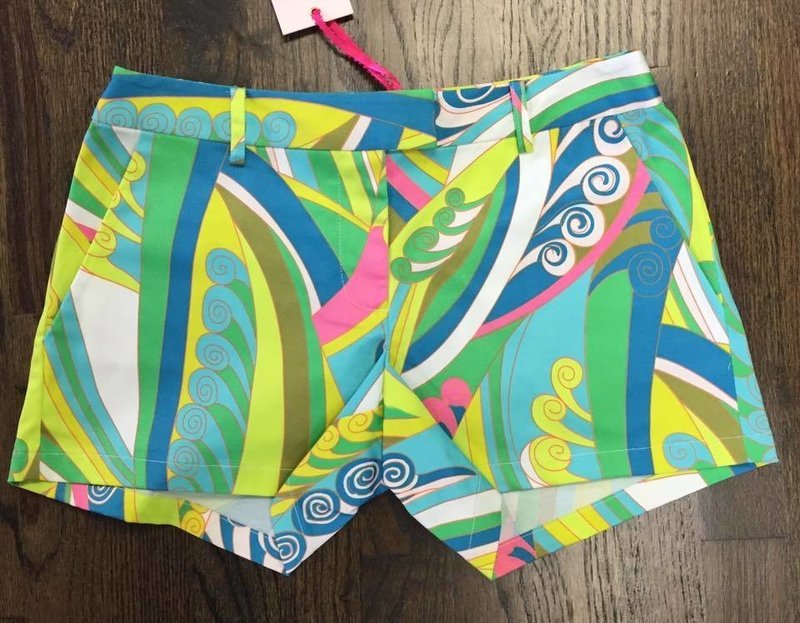 Julie Brown Paisley Shorts