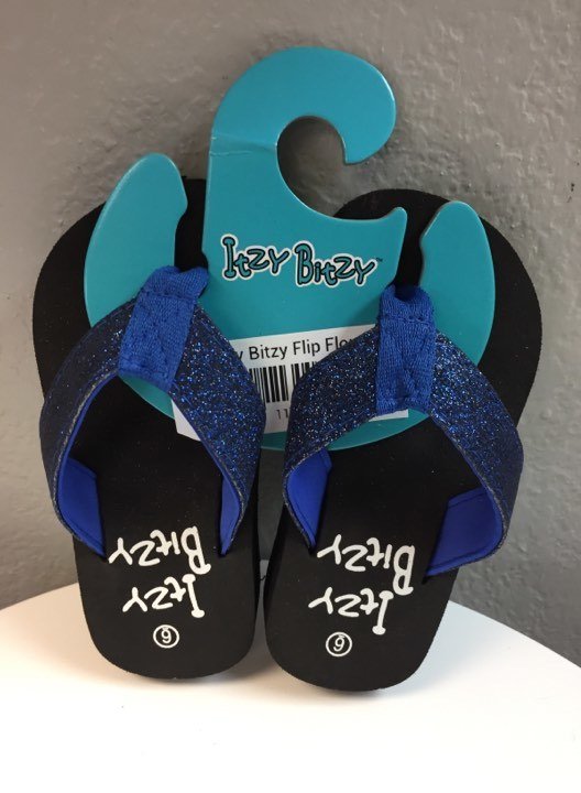 Itzy Bitzy Flip Flops - Blue