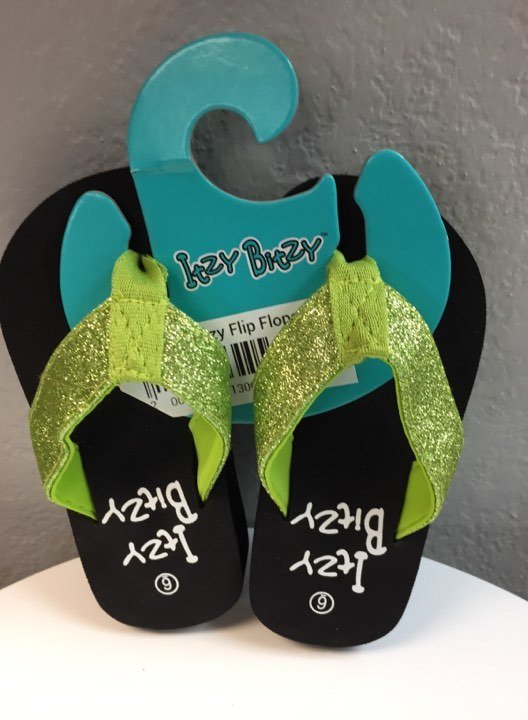 Itzy Bitzy Flip Flops - Green