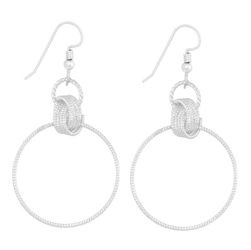 Lucky Star Delphina Earrings - Silver