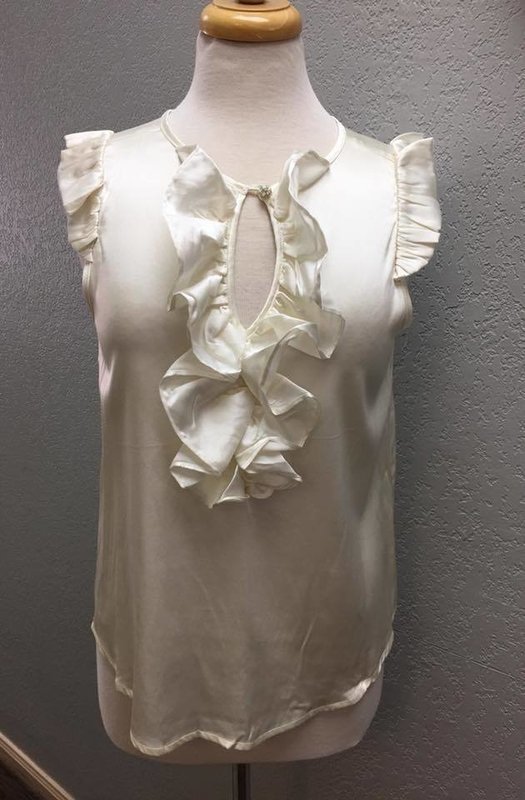 Julie Brown Ivory Top