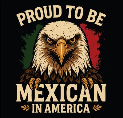 Proud to be Mexican in America Digital Logo