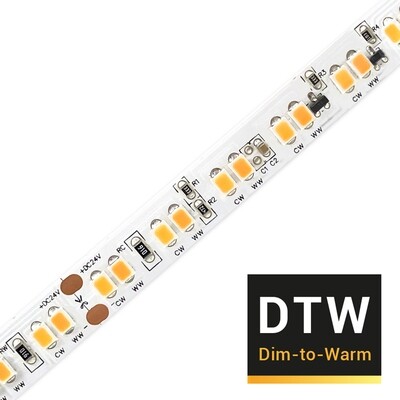 UltraBright™ Sienna Dim-to-Warm Series LED Strip Light