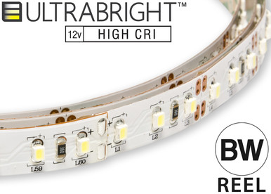 UltraBright™ High CRI (93+) Series Bright White LED Strip light - 5m reel