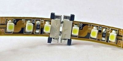 LED Quick Connector UltraBright (10mm) NO WIRE Strip to Strip Solderless connector-C3