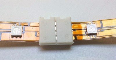 10mm Strip to Strip NO WIRE Snap Connector for RGB-C3