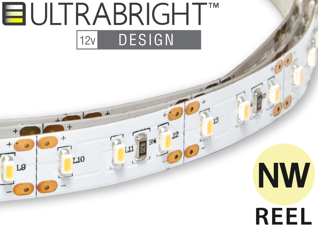 Ultrabright Design Series Ultra Bright™ LED Strip light - 5 metre reel -Natural White