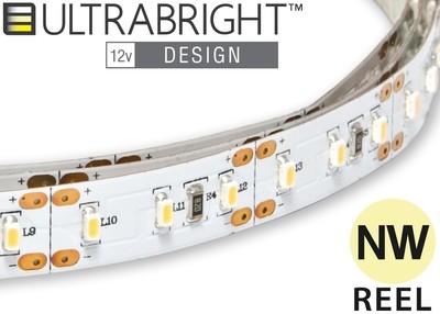Ultrabright Design Series Ultra Bright™ LED Strip light - 5 metre reel -Natural White