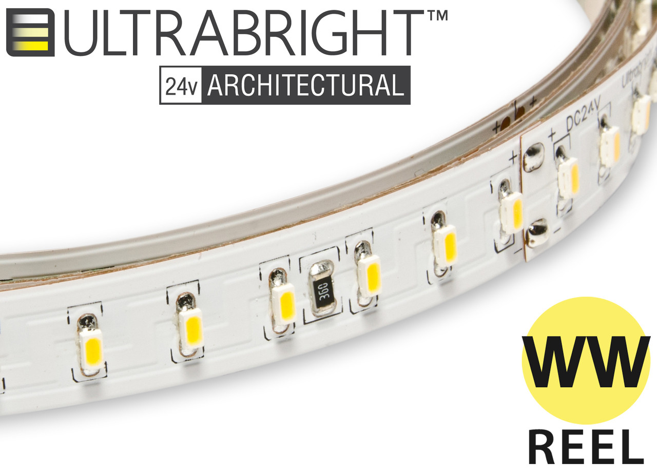 UltraBright™Architectural Series LED Strip light - 5 metre reel -Warm White
