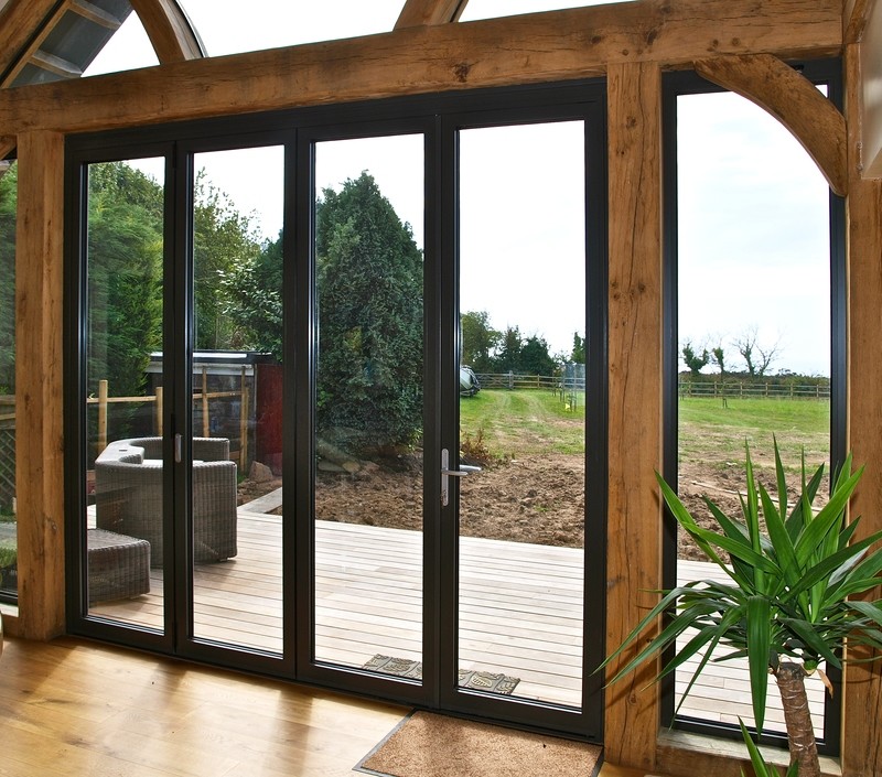 4 Panel Aluminium Bifolding Door