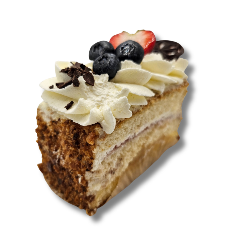 Slagroom cake gebak