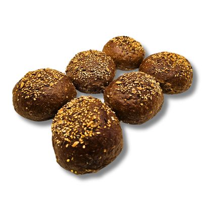 Waldkorn bollen 6 st.
