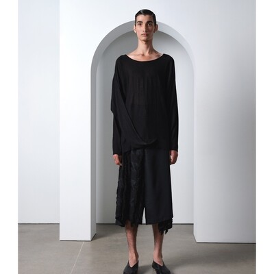 ZERO TOP KNIT (BLACK)