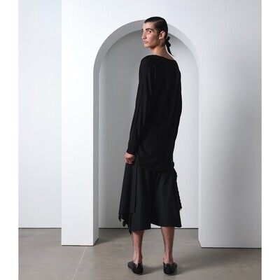ZERO TOP KNIT (BLACK)