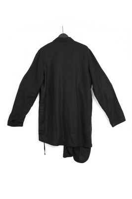 SOUNDWAVE FOIL PRINT LINEN SHIRT