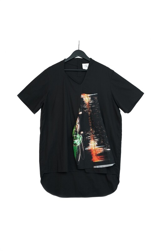 VOICE WITHOUT TRACE PRINTS TOP