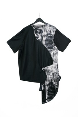 SOUNDWAVE PRINTS TOP