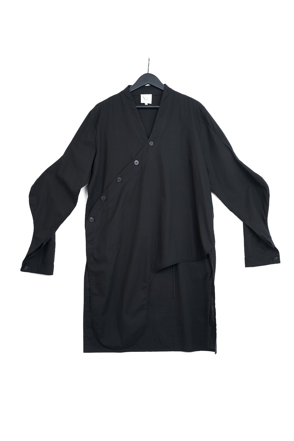 SOUNDWAVE BLACK COTTON SHIRT