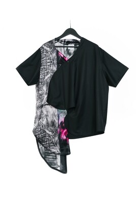 SOUNDWAVE PRINTS TOP