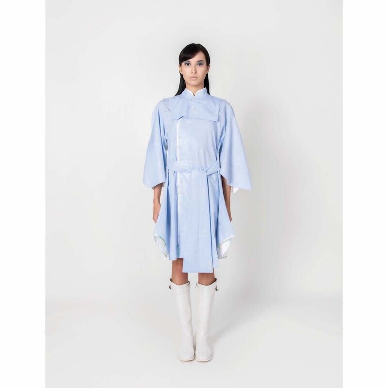 ROCK AND SKIN SHIRT DRESS