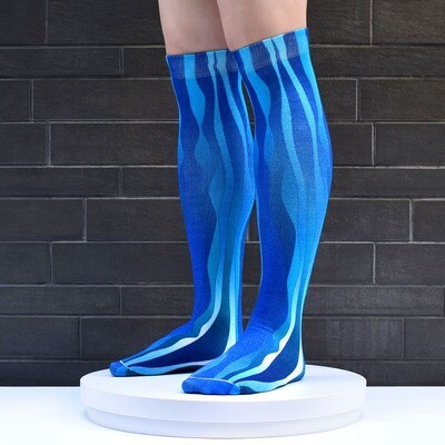 VINCENT LI SOCKS (BLUE C)