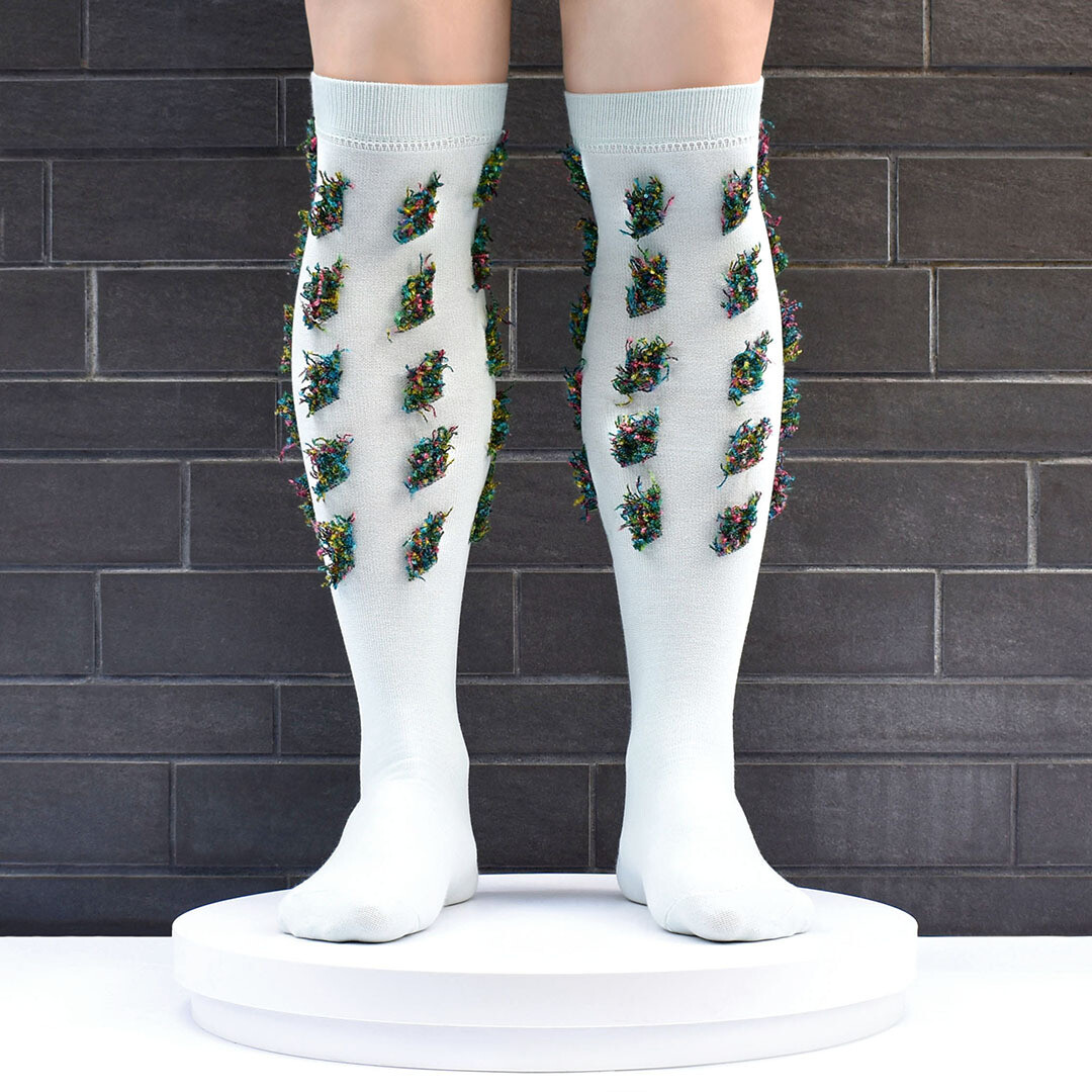 VINCENT LI SOCKS (LIUSHU BLUE)