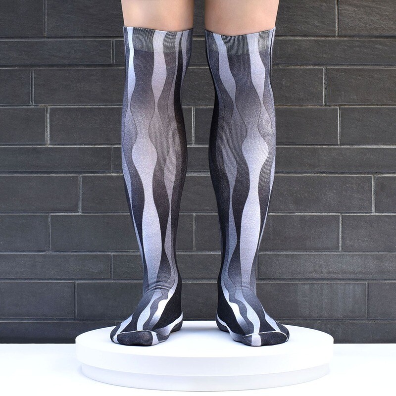 VINCENT LI SOCKS (BLACK C)