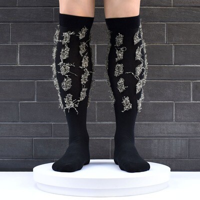 VINCENT LI SOCKS (LIUSHU BLACK)