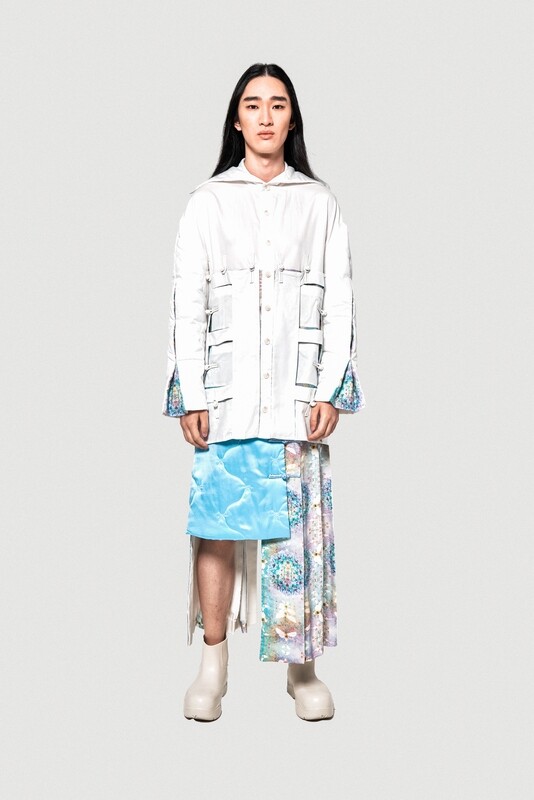 THE ORDINARY CUT-OUT LONG SHIRT