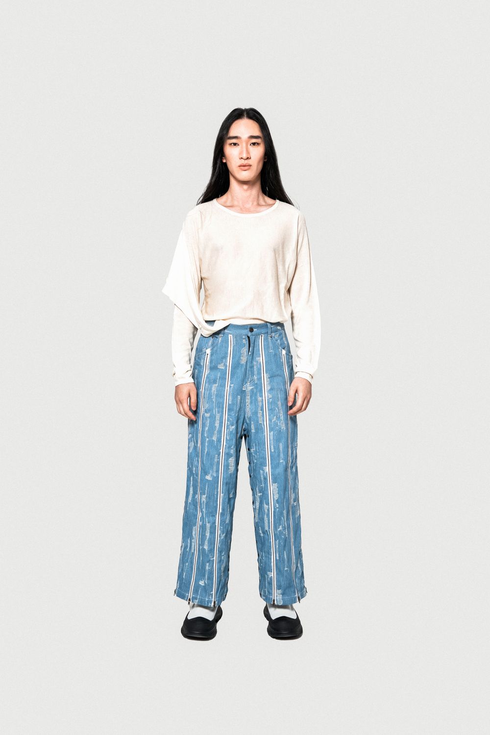 THE ORDINARY CONVERTIBLE JEANS SKIRT