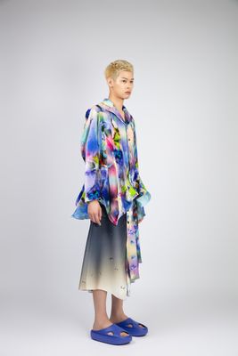 THE DAWN MORNING GLORY VELVET JACKET