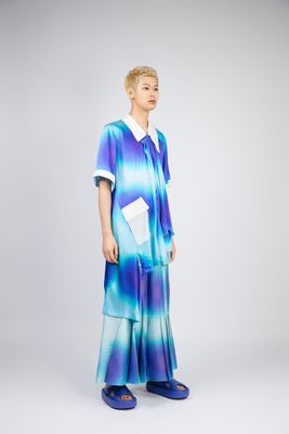 THE DAWN TWISTED ASYMMETRIC SHIRT