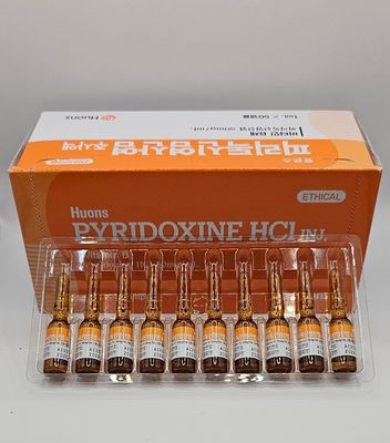 Pyridoxine box and 10 ampoules from Vitality Vitamin Vials