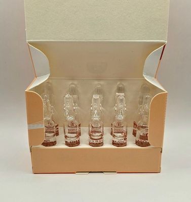 Box of 10 2ml glass ampoules of Normal Saline Solution 0.9% from Vitality Vitamin Vials