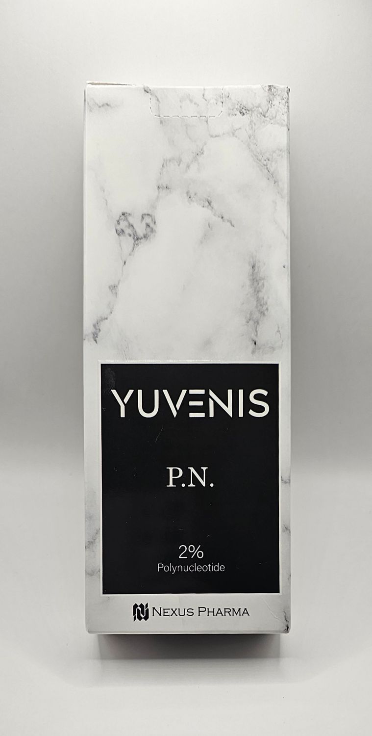 Yuvenis 2% polynucleotides pre-filled syringe box from Vitality Vitamin Vials