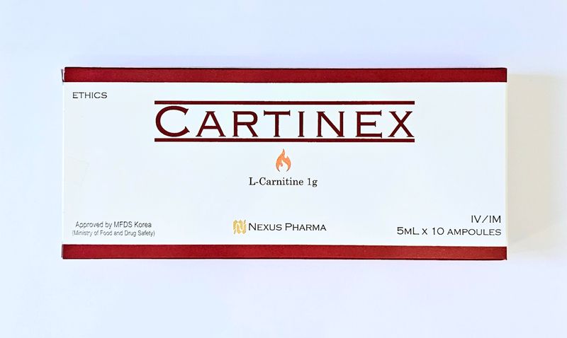 Front of Box for Vitamin C 10g 20ml vials from Vitality Vitamin Vials